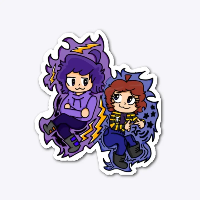 Roxy & Tannman Sticker